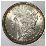1884 MORGAN DOLLAR BU
