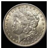 1896-O MORGAN DOLLAR AU/BU