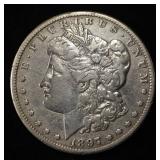 1897-S MORGAN DOLLAR