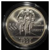 1995-D $1 COMMEM OLYMPIC CYCLING