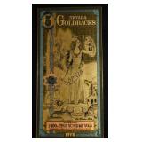 $5 NEVADA GOLDBACKS 1/200TH OZ 24K GOLD NOTE