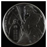 2022 STAR WARS DARTH VADER 1 OZ 0.999 SILVER ROUND
