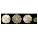 2.15 TROY OZ MIXED FOREIGN SILVER COINS