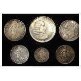 1.5 TROY OZ MIXED FOREIGN SILVER