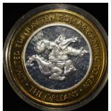 THE ORLEANS 0.999 SILVER CASINO TOKEN
