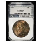 1923 PEACE DOLLAR PCI SUPERB GEM BU