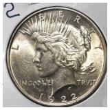 1922 PEACE DOLLAR