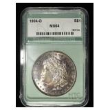 1904-O MORGAN DOLLAR NTC CH/GEM BU