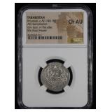 KHURSHID, C.AD 740-761 NGC CHAU