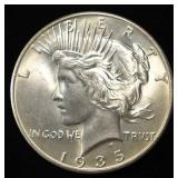 1935 PEACE DOLLAR CH/GEM BU