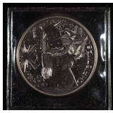 MERRY CHRISTMAS 1 OZ 0.999 SILVER ROUND