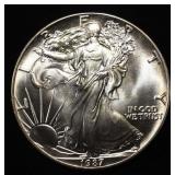 1987 AMERICAN SILVER EAGLE
