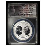 2022 MALTA 1 OZ .999 SILVER ROUND ANACS PR70DCAM
