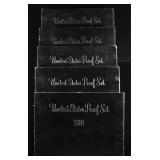 (5) 1981 US MINT PROOF SETS