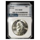 1972-S EISENHOWER DOLLAR PCI SUPERB GEM+ BU SILVER