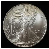 2003 AMERICAN SILVER EAGLE