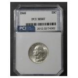 1946 WASHINGTON QUARTER PCI SUPERB GEM BU