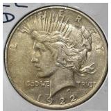 1922-D PEACE DOLLAR