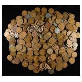 (500) WHEAT CENTS