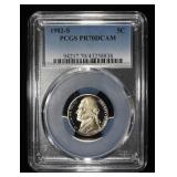 1982-S JEFFERSON NICKEL PCGS PR70 DCAM