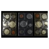 (3) 1965 CANADIAN SILVER PROOFLIKE SETS