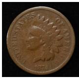 1872 INDIAN CENT GOOD