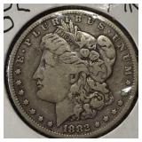 1882-O MORGAN DOLLAR F