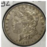 1892 MORGAN DOLLAR XF