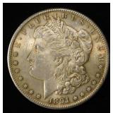 1891-S MORGAN DOLLAR