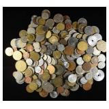 5 LB MIXED FOREIGN COINS