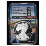 2018-S AMERICAN SILVER EAGLE NGC PF70 ULTRA CAMEO