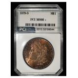 1879-S MORGAN DOLLAR PCI SUPERB GEM BU