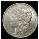 1886-O MORGAN DOLLAR CH AU