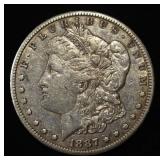 1887-S MORGAN DOLLAR