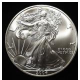 2004 AMERICAN SILVER EAGLE