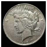 1927-D PEACE DOLLAR