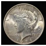 1924 PEACE DOLLAR