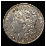 1891-CC MORGAN DOLLAR