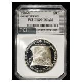 1987-S $1 COMMEM CONSTITUTION PCI PERFECT GEM PR