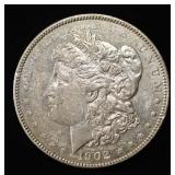 1902 MORGAN DOLLAR CH AU
