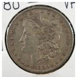1880 MORGAN DOLLAR VF