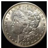 1900-O MORGAN DOLLAR AU/BU