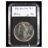 1921-D MORGAN DOLLAR BU