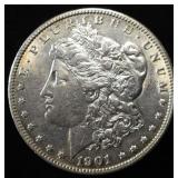 1901-O MORGAN DOLLAR XF/AU