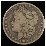 1881-O MORGAN DOLLAR