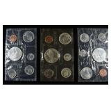 (3) 1965 CANADIAN SILVER PROOFLIKE SETS