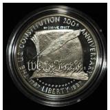 1987-S $1 CONSTITUTION BICENTENNIAL PR
