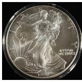 1999 AMERICAN SILVER EAGLE
