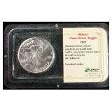 2001 AMERICAN SILVER EAGLE