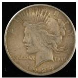 1924 PEACE DOLLAR